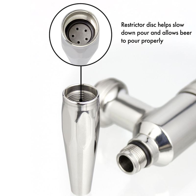 Premium Stainless Steel Nitro Tap Stout Faucet -The Village Brew UK