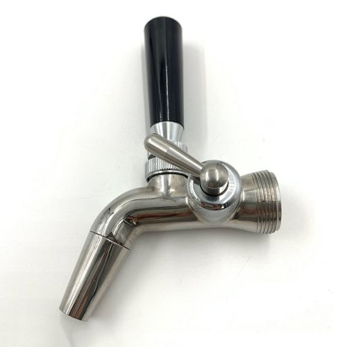 Premium Flow Control Beer Faucet | Stainless Steel Short Spout Tap - The Village Brew