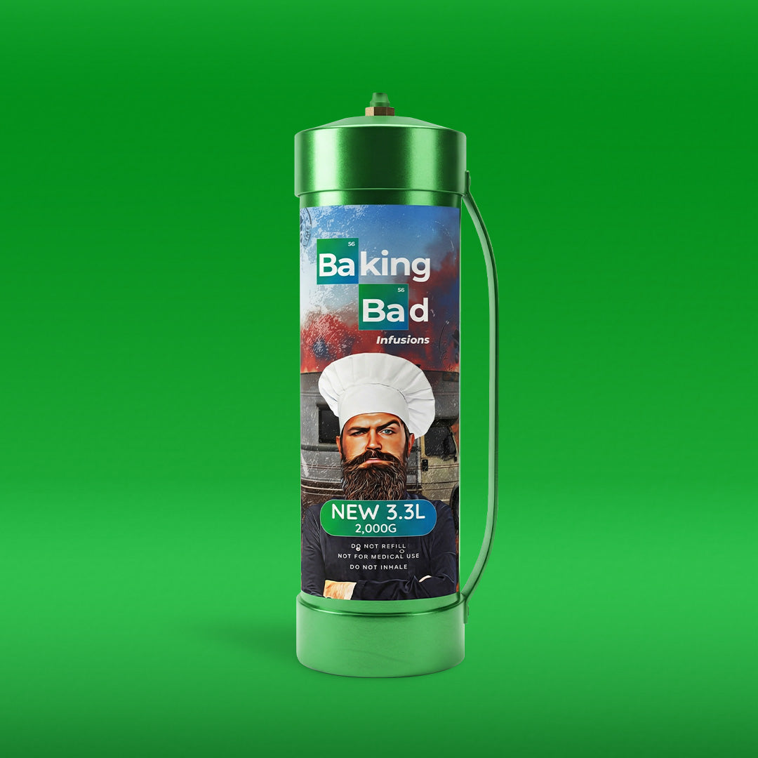 1 x Baking Bad 2kg/3.3L Cream Charger