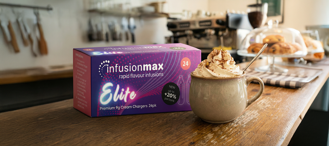 InfusionMax Whipped Chargers and Cream Whippers: The Secret to Professional-Quality Whipped Cream and Culinary Creations