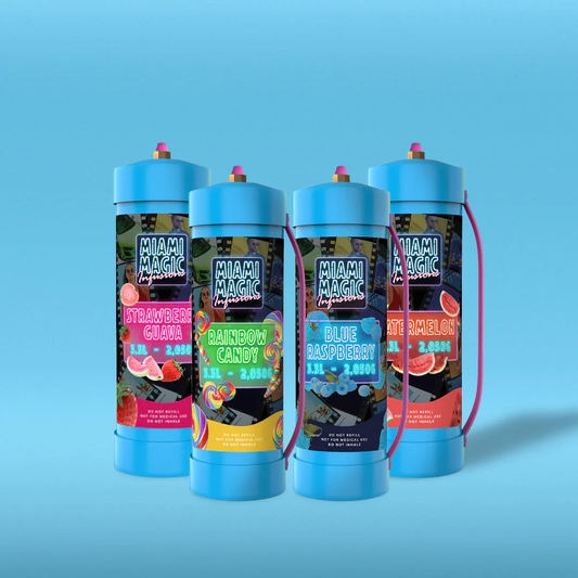 Miami Magic Whipped Cream Canisters