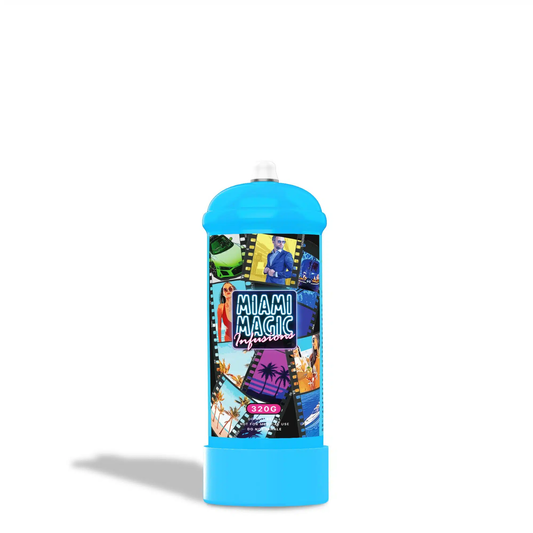 Miami Magic Infusions 320g N₂O cream charger canister for whipped cream and cocktail infusions
