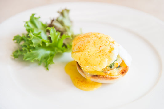 Eggs with Mustard Flavoured Cream Sauce