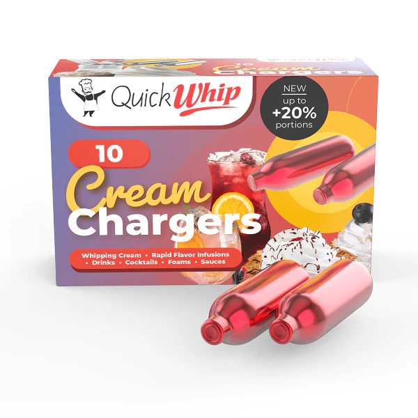 How QuickWhip Cream Chargers Improve Whipped Cream Texture