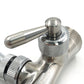 Premium Flow Control Beer Faucet | Stainless Steel Short Spout Tap - The Village Brew