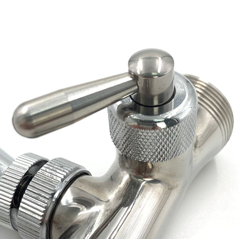 Premium Flow Control Beer Faucet | Stainless Steel Short Spout Tap - The Village Brew