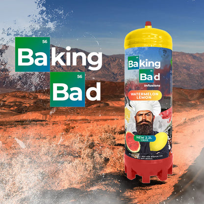 1 x Baking Bad 1364g/2.2L Cream Charger *NEW* Watermelon Lemon