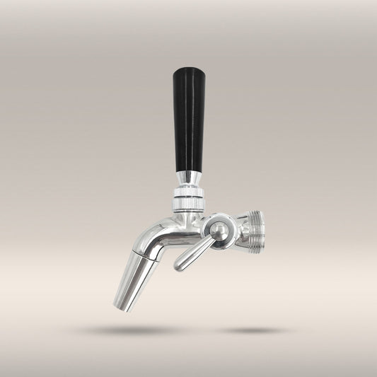 Premium Flow Control Beer Faucet | Stainless Steel Short Spout Tap - The Village Brew
