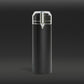 750ml Black Vacuum Insulated Sparkling Water Bottle Maker – Portable Carbonated Drinks Machine