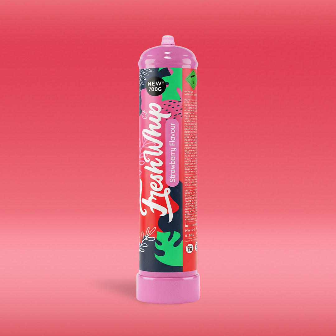 1 x FreshWhip 700G Strawberry Cream Charger