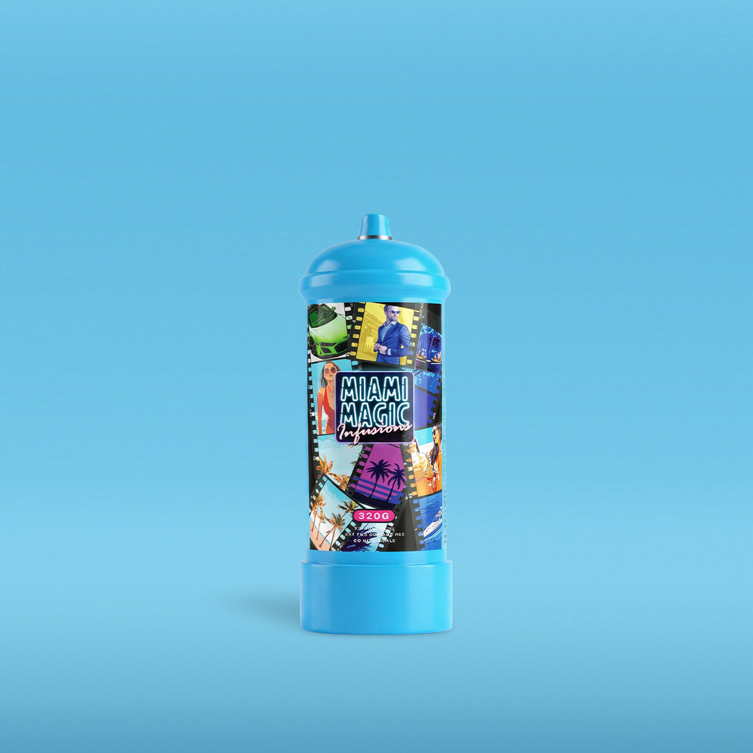 12 x Miami Magic Infusions 320g N2O Canister