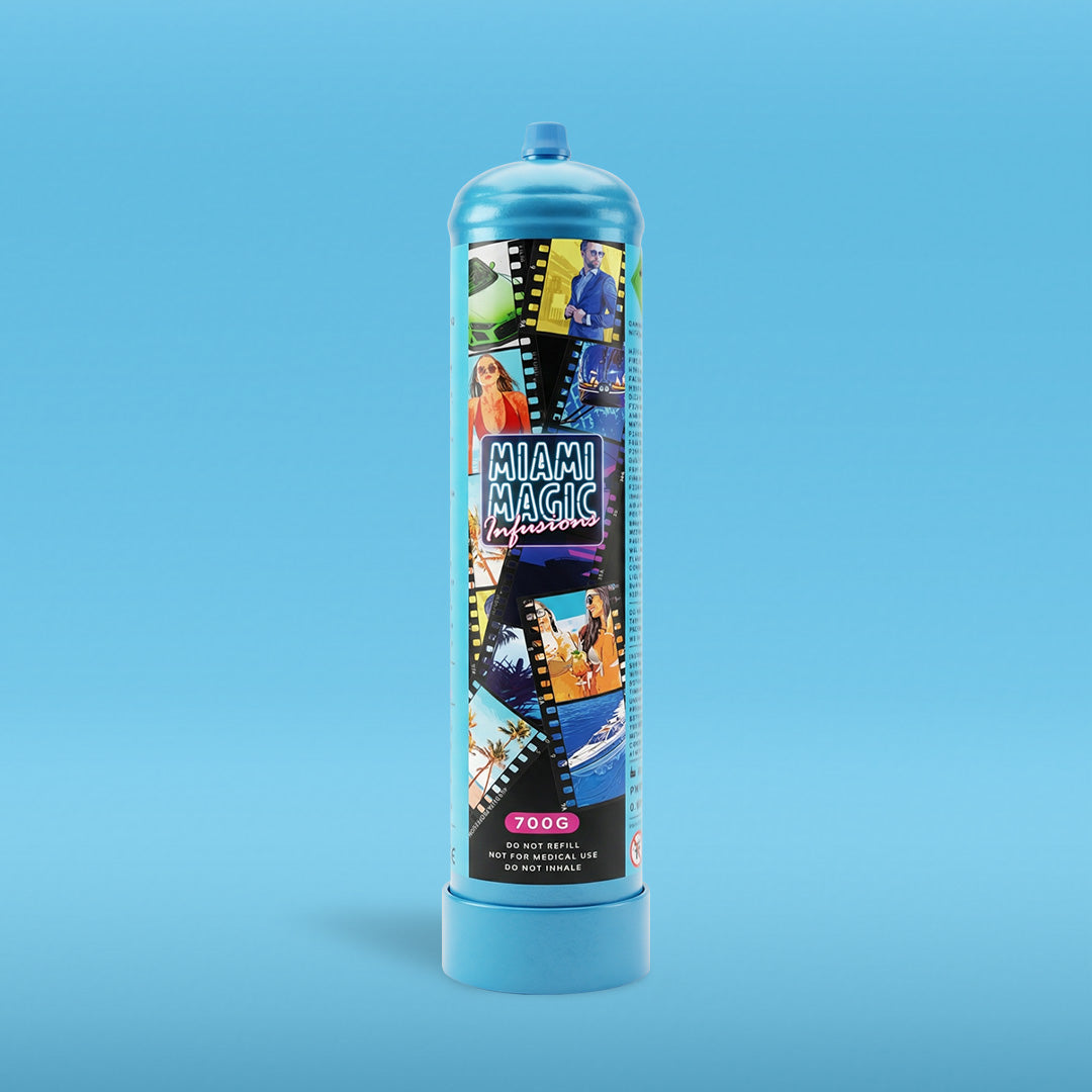 *NEW* 6 x Miami Magic 700g Whipped Cream Chargers