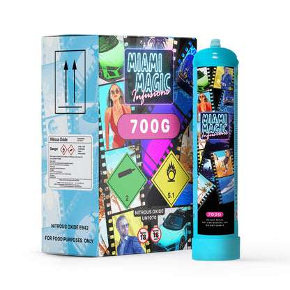 *NEW* Miami Magic Infusions 700g N2O Canister