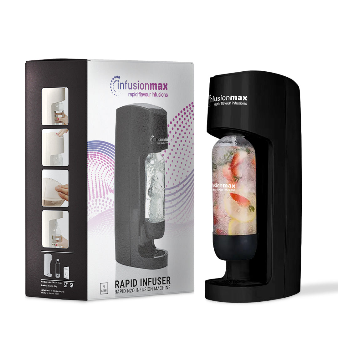 Black InfusionMax 3-in-1 Infuser | Pro Infusion Kit | The Village Brew UK