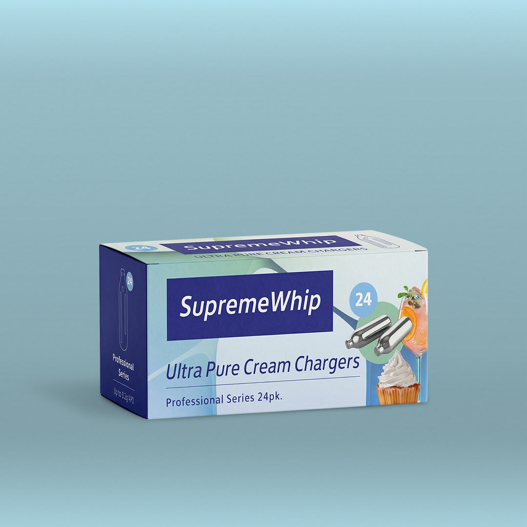 600 SupremeWhip Cream Chargers - 25 x 24 Pack (1 Carton)
