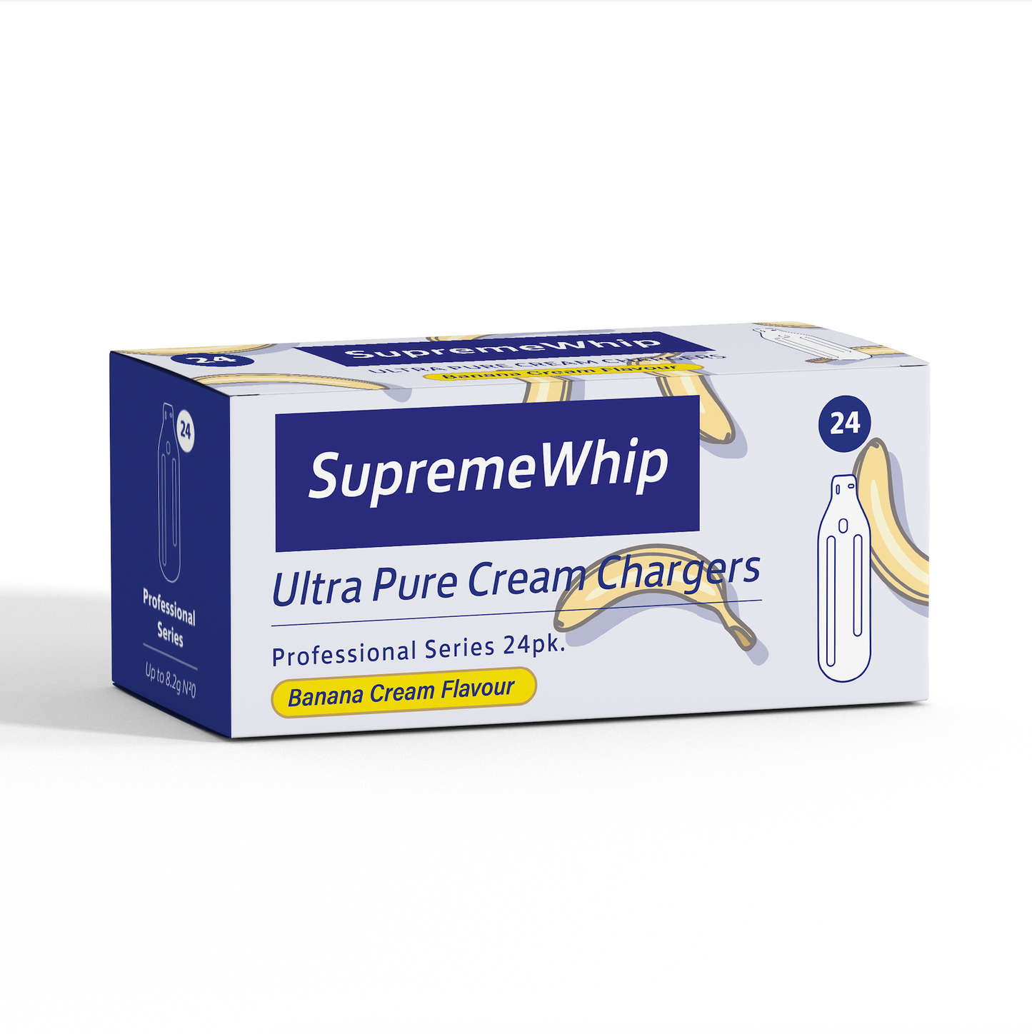 CLEARANCE SupremeWhip Banana 8g Cream Chargers 24 Packs