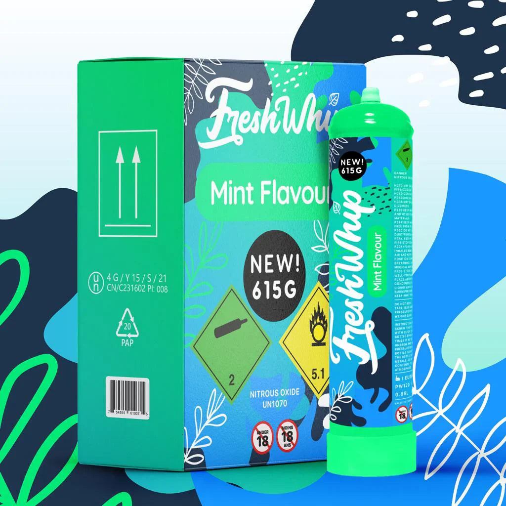 *SPECIAL OFFER* 5 Miami Magic 615g N2O Canisters + 1 FreshWhip 615g Mint Cream Charger (Limited Time Only)