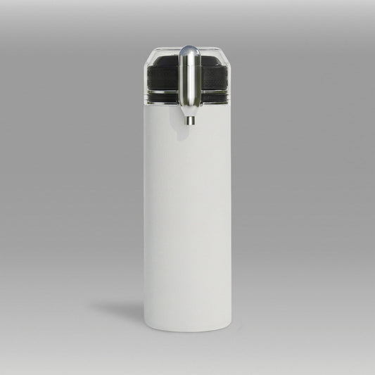 750ml White Vacuum Insulated Sparkling Water Bottle Maker – Portable Carbonated Drinks Machine